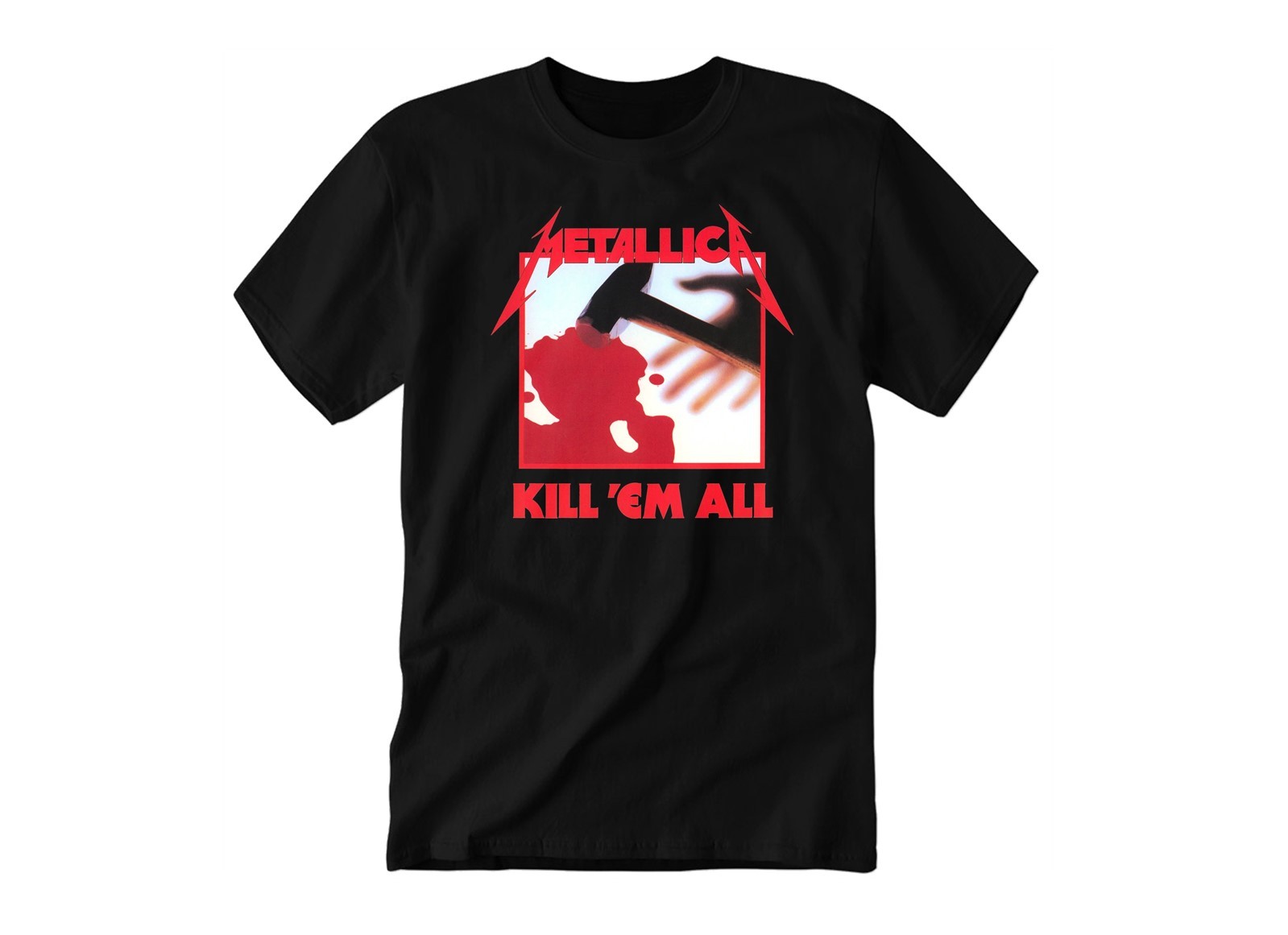 Metallica 1983 Kill 'Em All Metal Militia Double-Side Print gallery