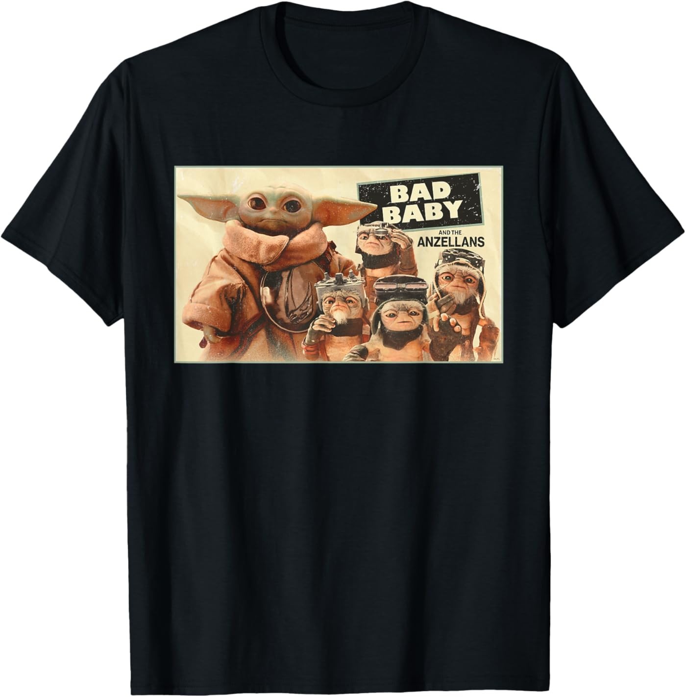 The Mandalorian and Grogu Bad Baby & The Anzellans T-Shirt gallery