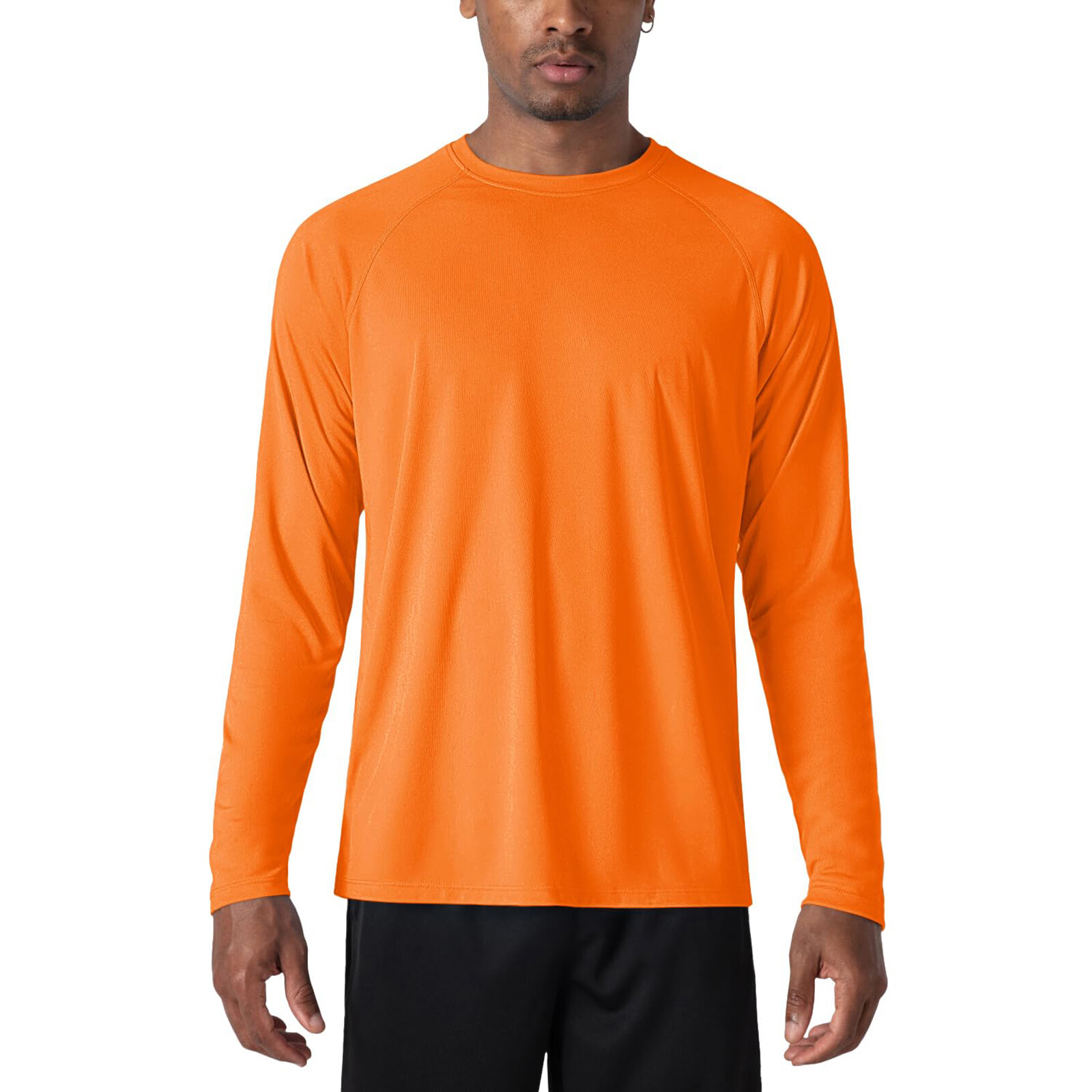 Mens UPF50+ Long Sleeve T-Shirt UV/Sun/Skin Protection Outdoor Sport Casual Tops gallery