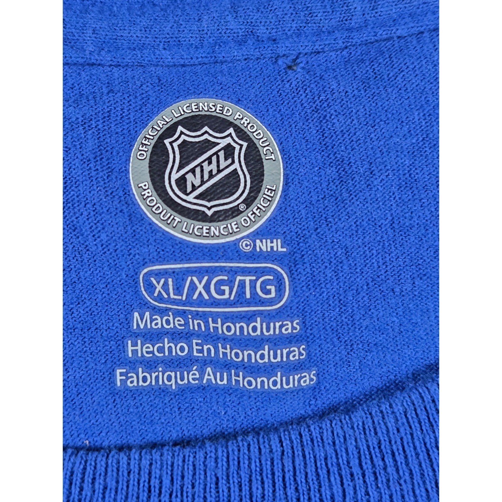 NHL St. Louis Blues T-Shirt XL Blue Mens Short Sleeve Graphic Tee Cotton gallery