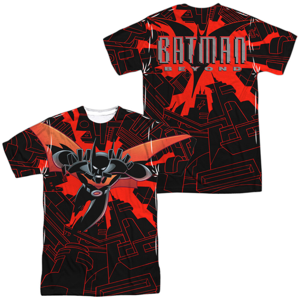 Batman Beyond Drop Down Unisex Adult Halloween Costume T Shirt, S-3XL gallery