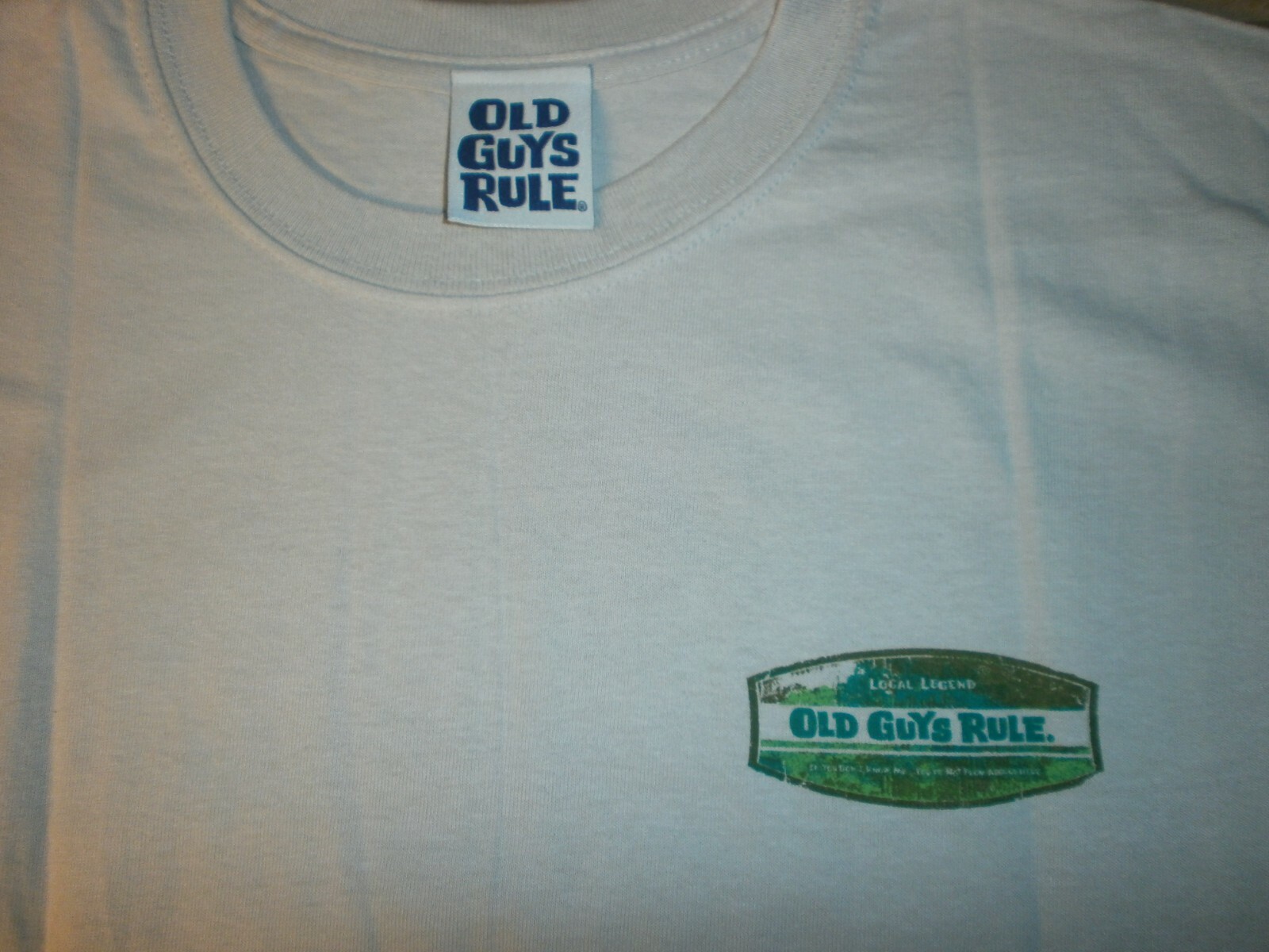 OLD GUYS RULE "LOCAL LEGEND" CAMO DESIGN S/S T-SHIRT SIZE M gallery