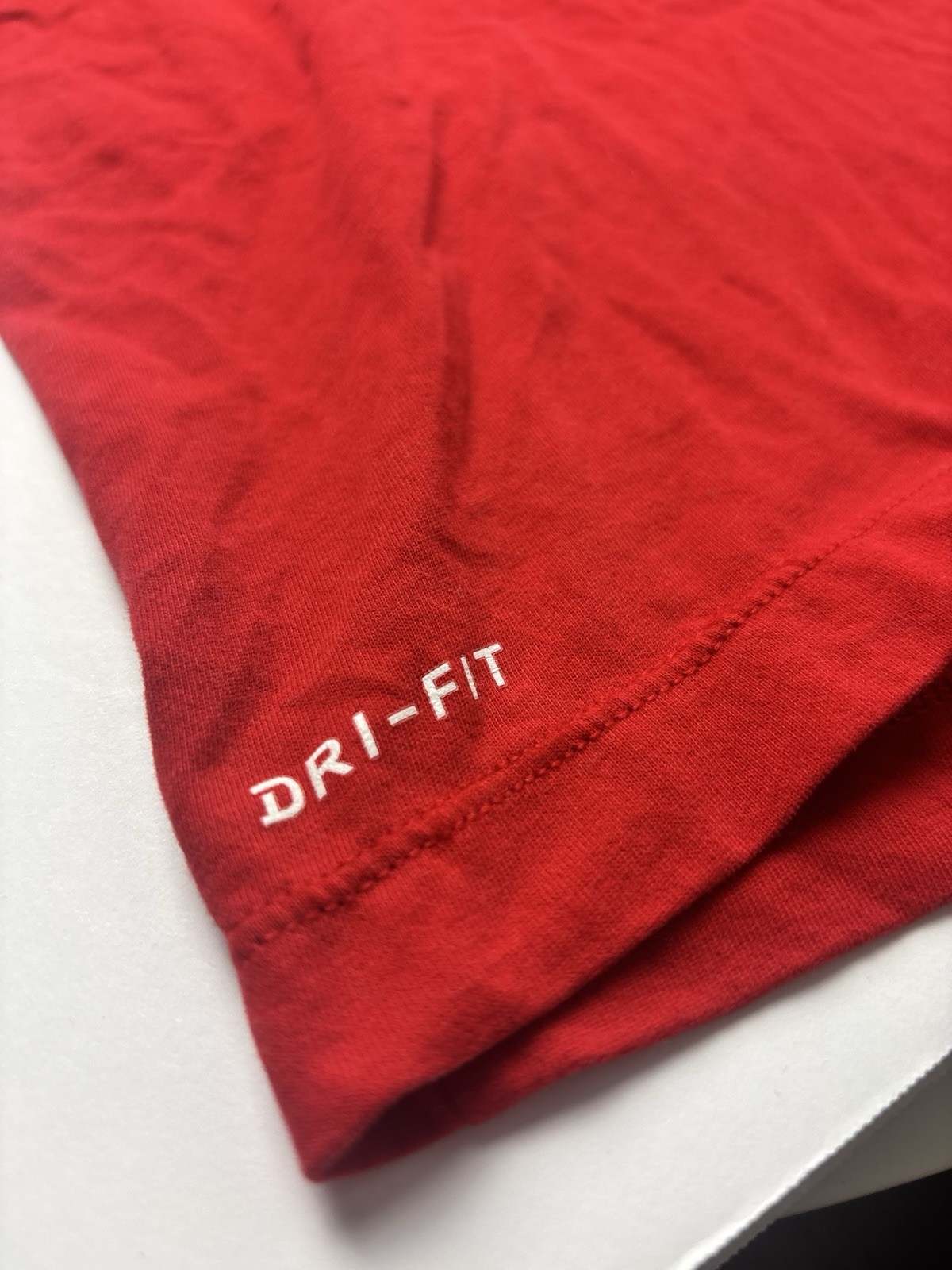 Red Nike Tee Dri-Fit T Shirt Size M’ All Star #77 Doncic White Letters gallery
