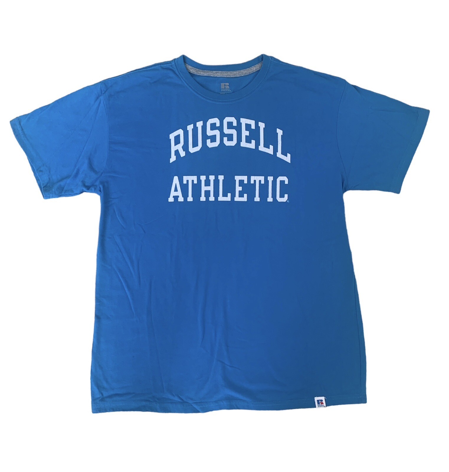 Russell Athletic Men's Dri-Power Tee Sports T-Shirt Blue Size Medium gallery