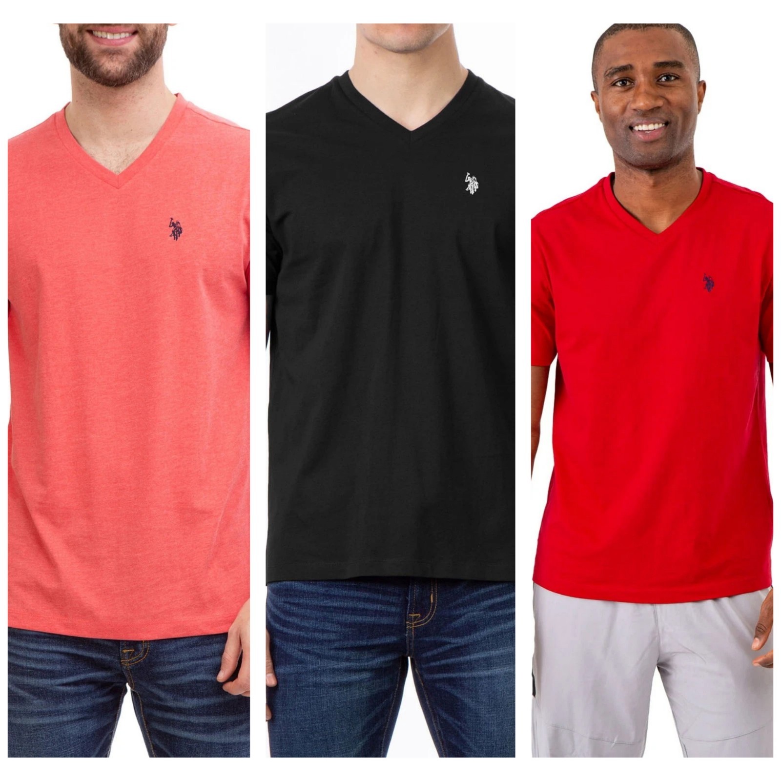 U.S. Polo Assn. Men's Graphic & Plain Regular/Plus Tee gallery