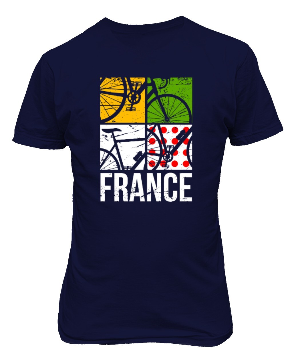 France 2023 Bicycle Racing Bike Tour Leader Colors Unisex T-Shirt gallery