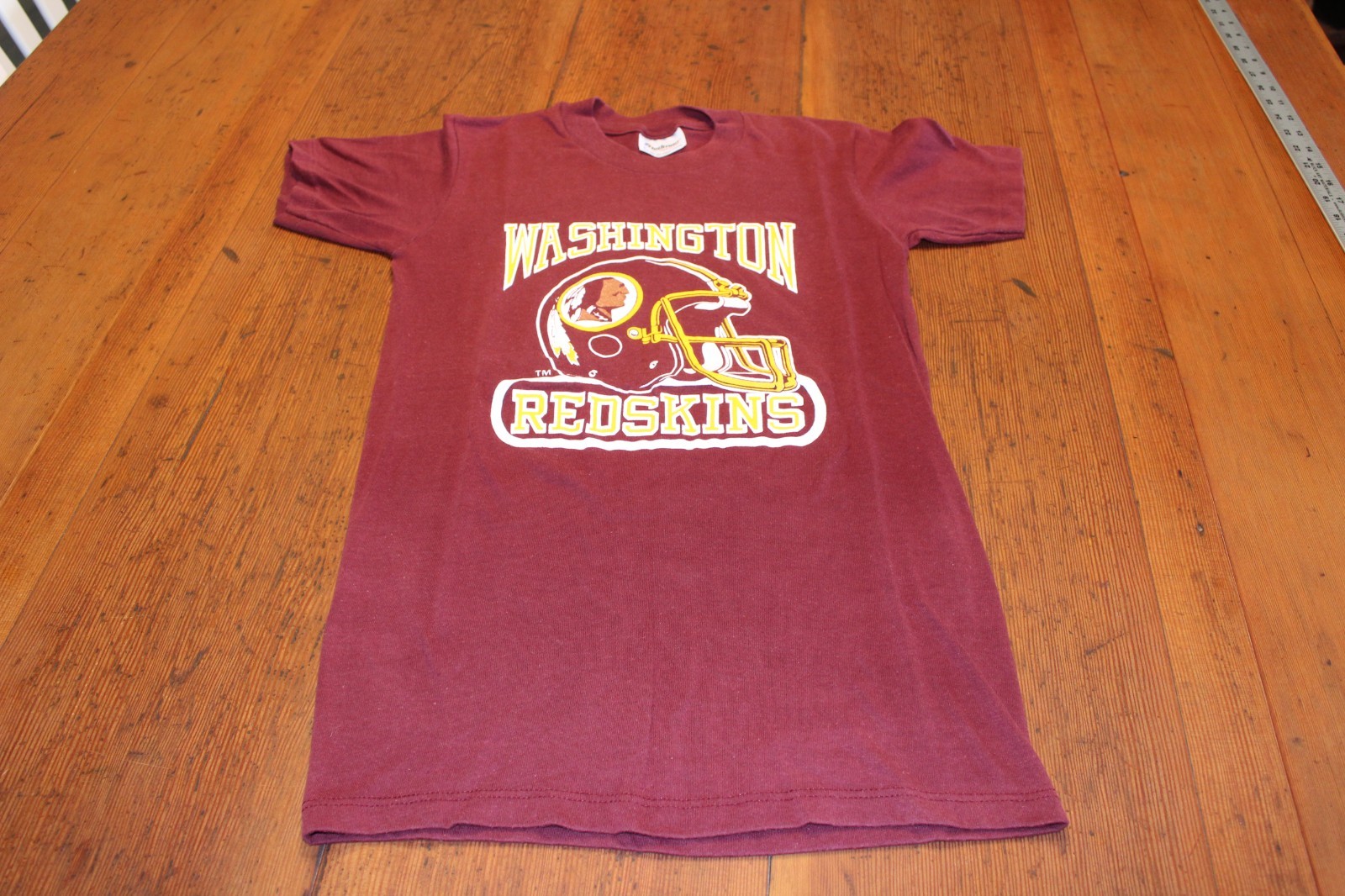 Vintage NFL Washington Redskins T-Shirt by Stedman Made In USA Small (34-36) gallery