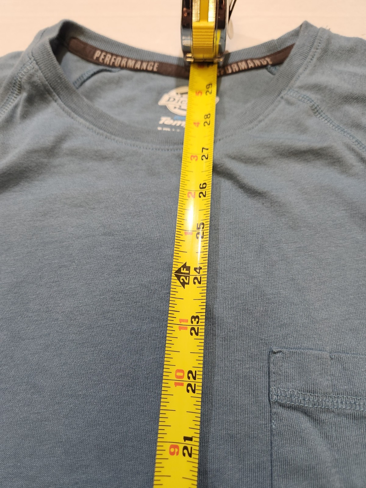Dickies Cooling Temp IQ Performance Blue Pocket T-Shirt LT gallery