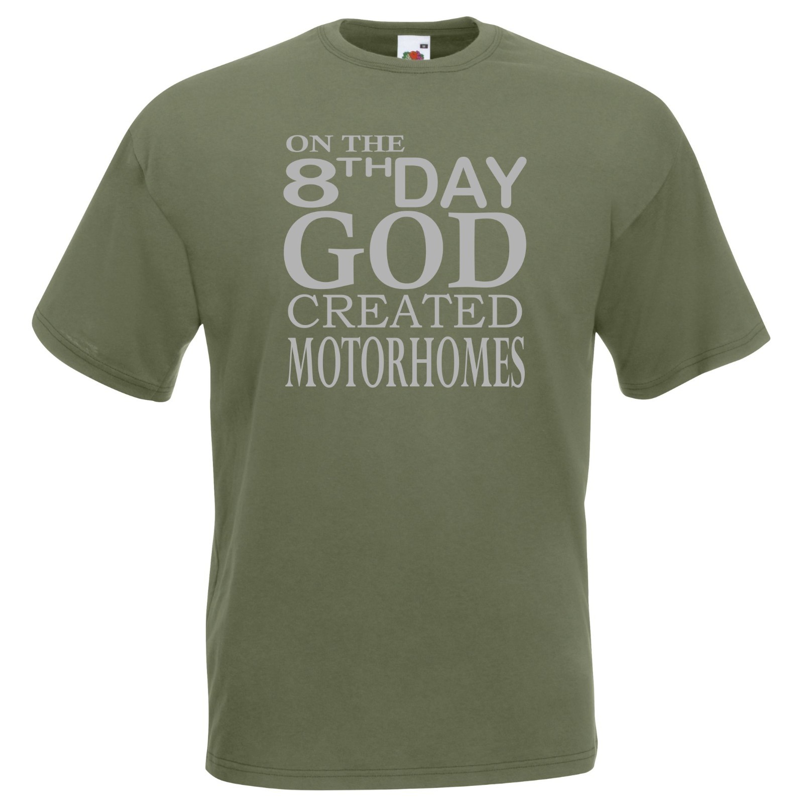 8th Day Motorhome T-Shirt, Camper Tshirt, Camping, Glamping T Shirt gallery