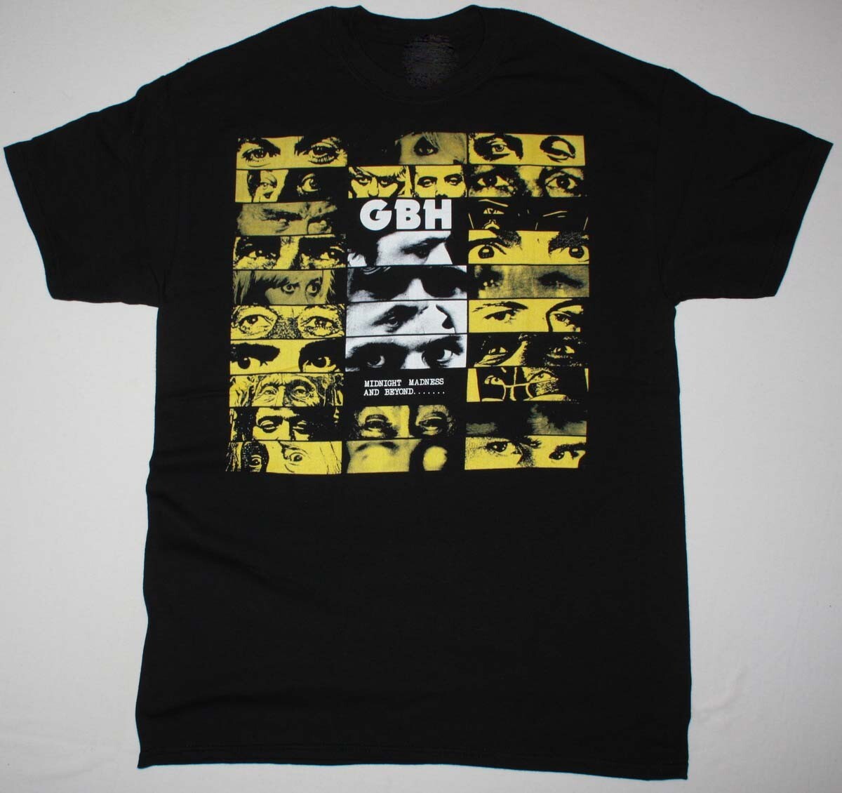 Vintage Charged GBH Music Band Cotton Black All Size Unisex Tee Shirt JU202 gallery