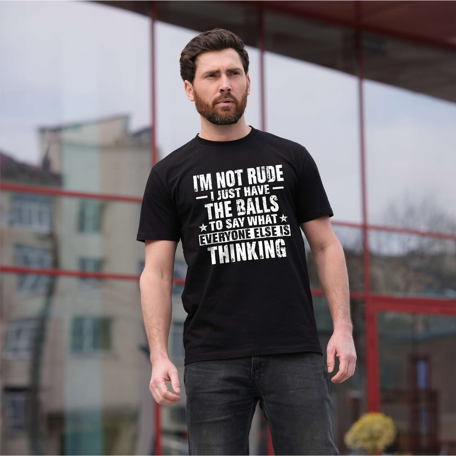 Men's I am not rude T-shirt Funny Saying Tee birthday gift christmas gift tee gallery