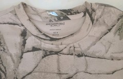 New Reserved Supply Oversized Fit T-Shirt Camouflage Hunting Sz M 100% Cotton
