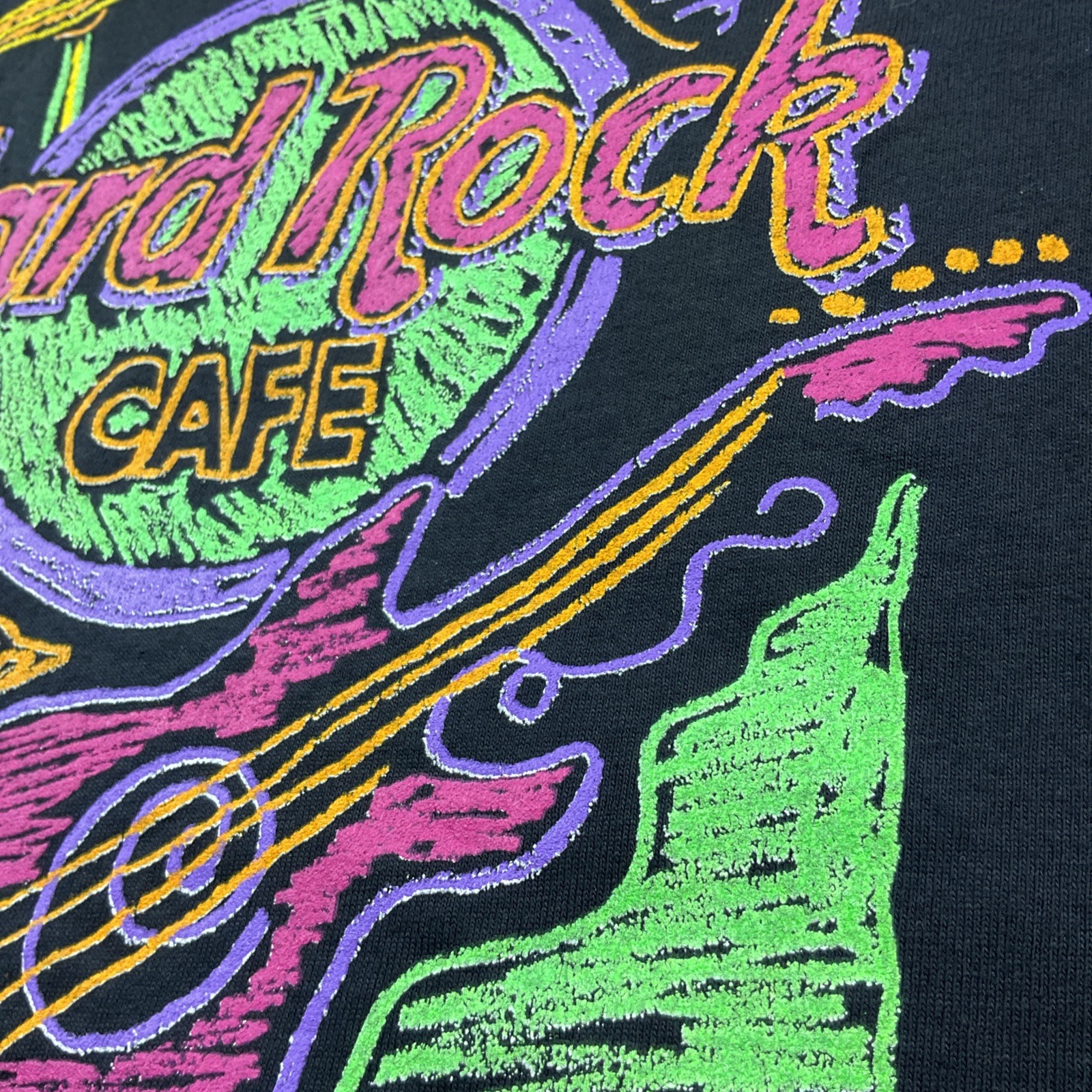 Vintage Hard Rock Cafe T-Shirt Men Sz XL Cancun Mexico Graphic Music Tee 90s gallery