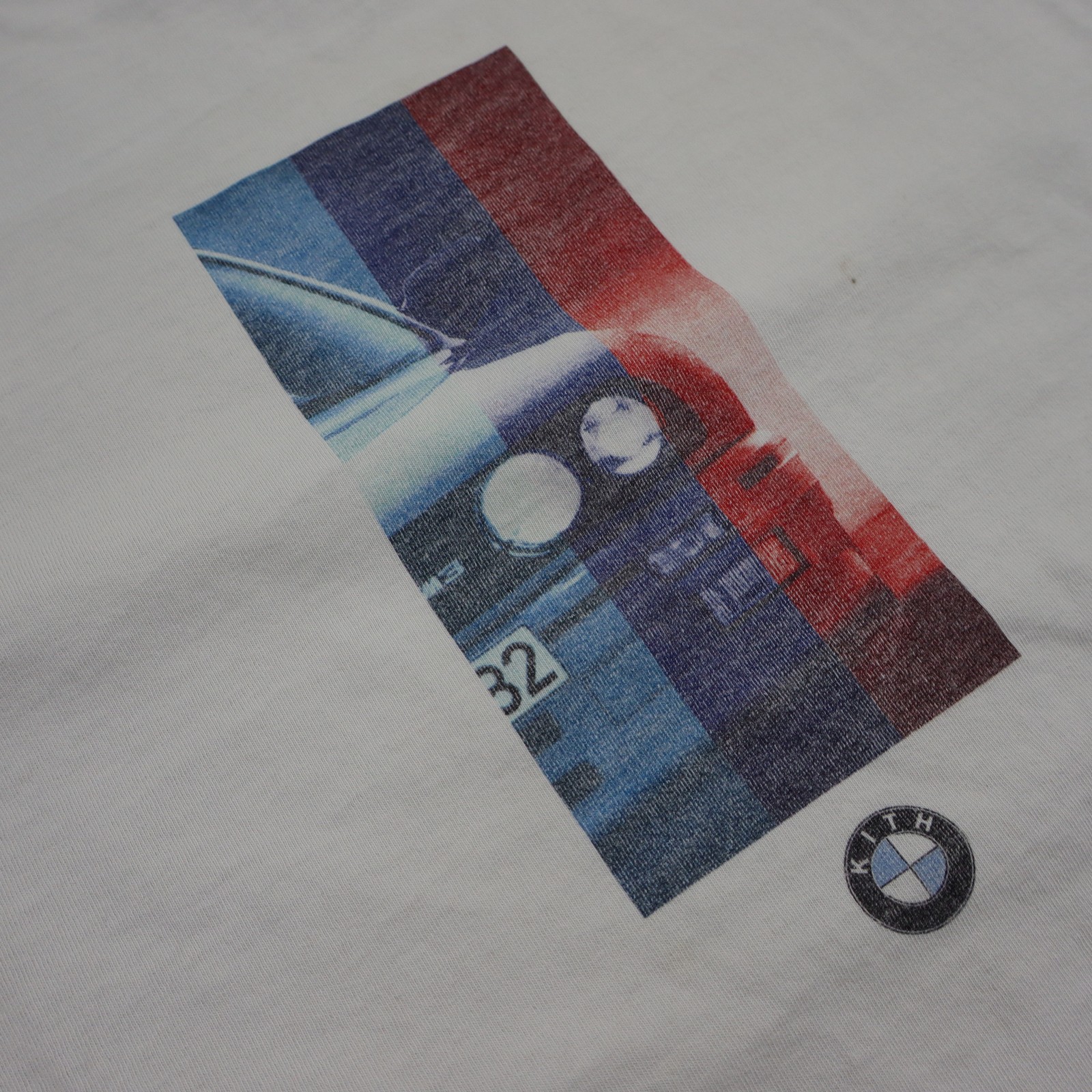 Kith BMW Motorsport Shirt Mens Medium White E30 M3 Racing Graphic Tee Collab gallery