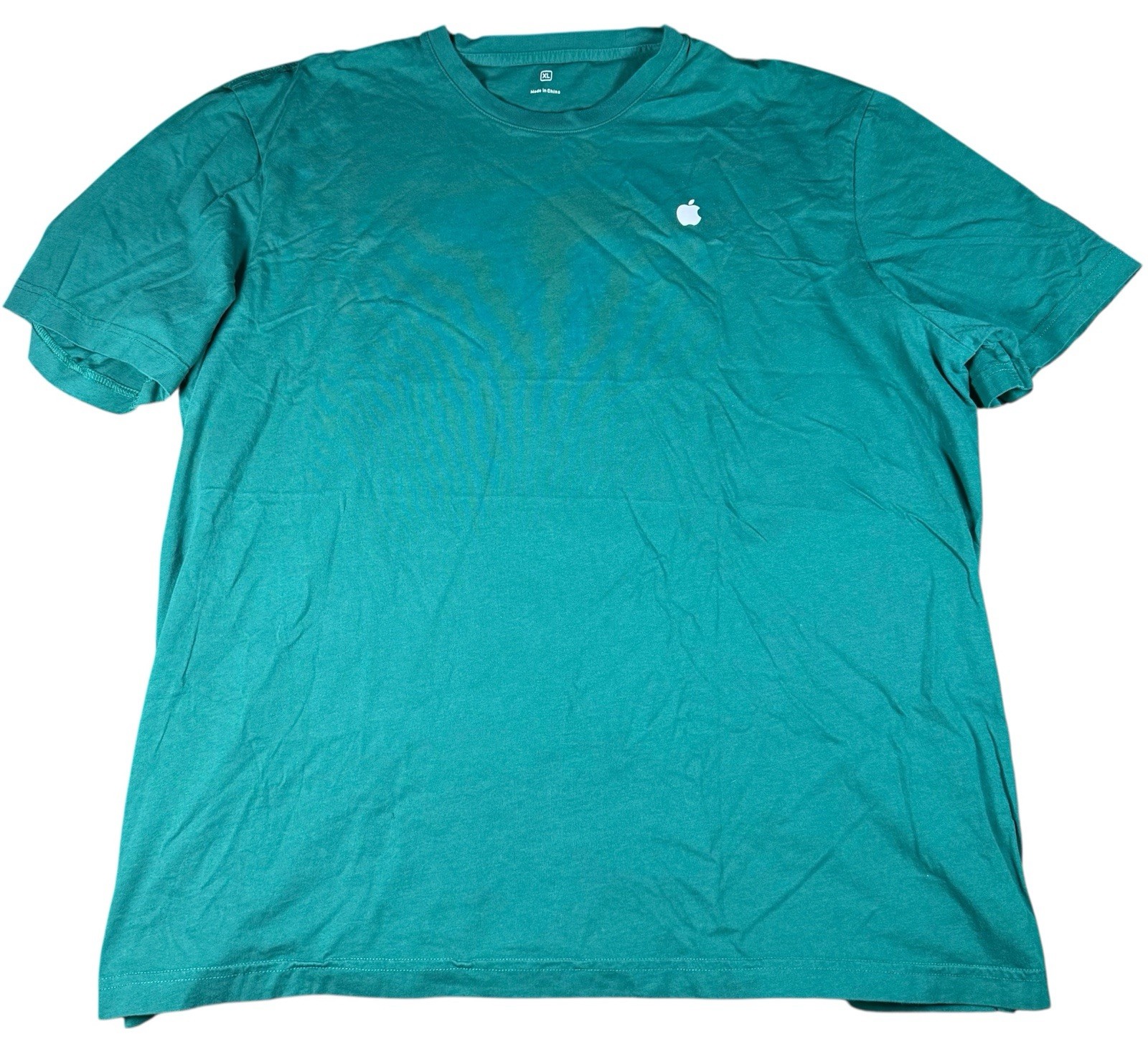 Apple Store Employee Rare Uniform T-Shirt Logo Green Shirt Mens XL gallery