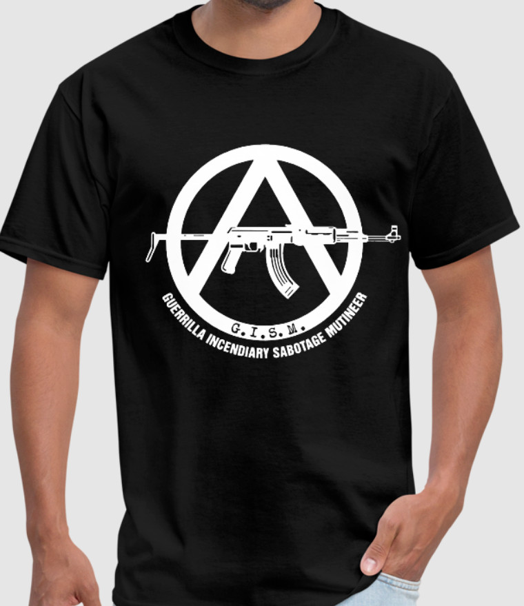 GISM Guerrilla Mutineer Thrash hardcore Punk rock band T shirt Tee gallery