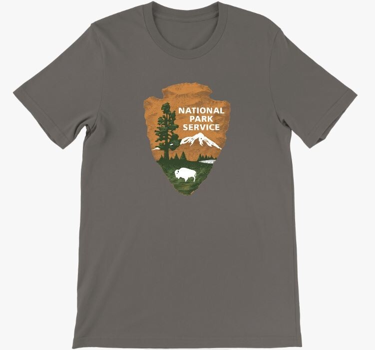 NPS National Park Service Arrowhead Shirt Yosemite Zion Yellowstone Tshirt gallery