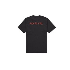 In-Hand Supreme Split Logo Tee Black Size: Extra Extra Large