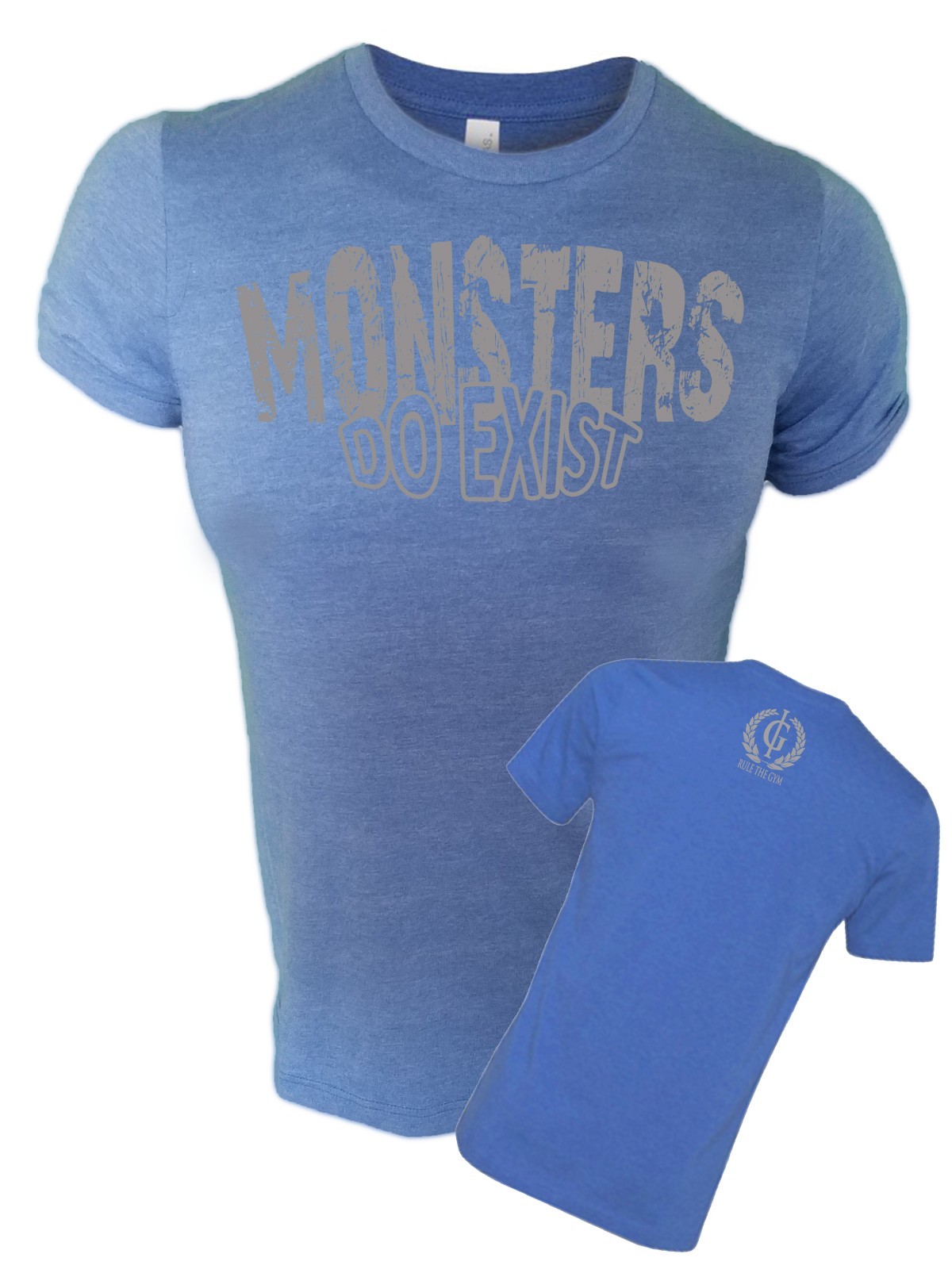 Iron Gods Monsters Do Exist Workout T-Shirt Gym Shirt Gym Clothing Activewear gallery