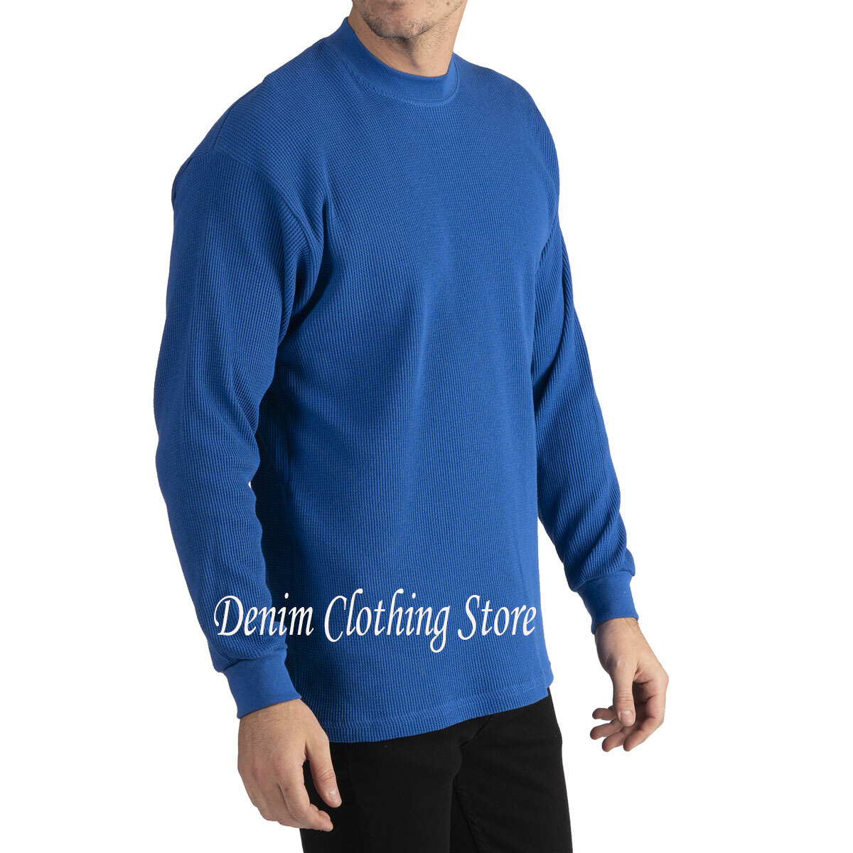 New PROCLUB Men's Heavyweight THERMAL Top Long Sleeve Shirts Waffle Solid S-5XL gallery