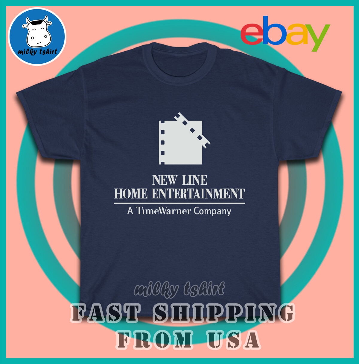 New Line Home Entertainment Men's T-Shirt American Size Tee Shirt S-5XL gallery