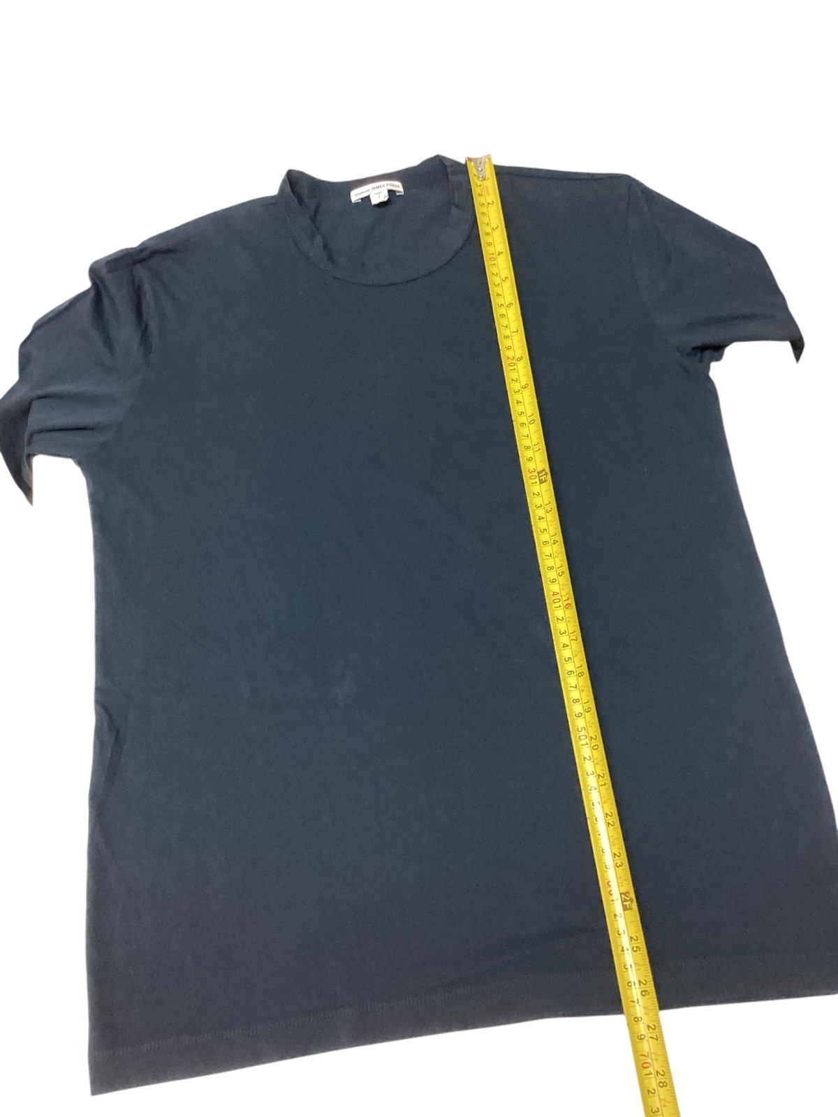 James Perse T-Shirt Crew Neck Long Sleeve 100% Combed Cotton Minimalist Size S gallery
