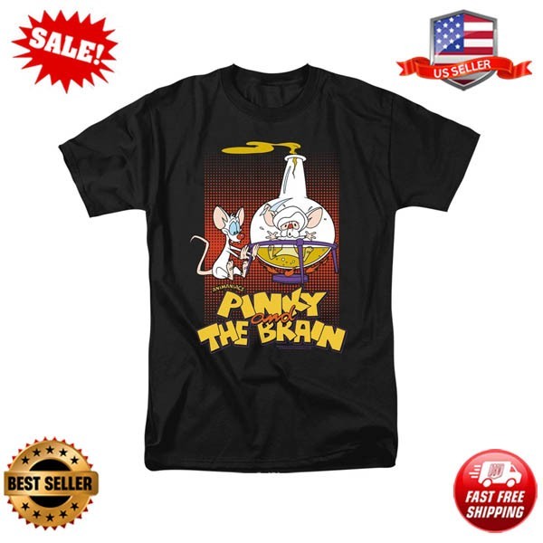 Pinky And The Brain – Lab Flask – T-Shirt S-5XL
