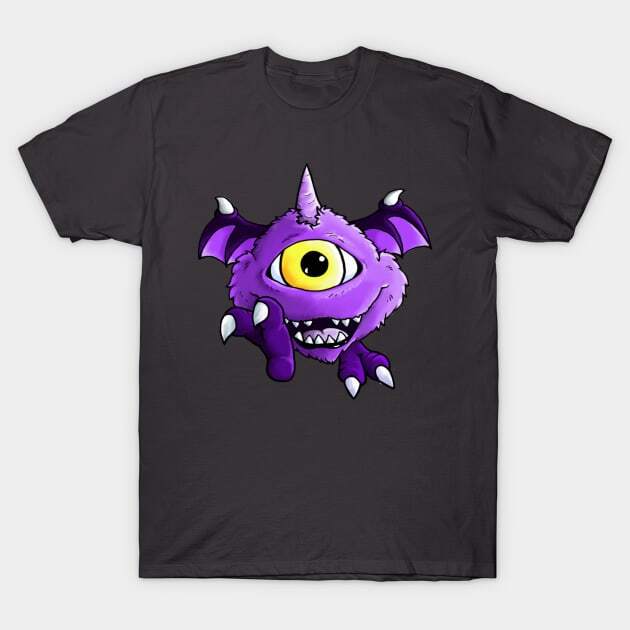 one eyed one horned flying purple people eater T-Shirt S-5XL Fast Shipping