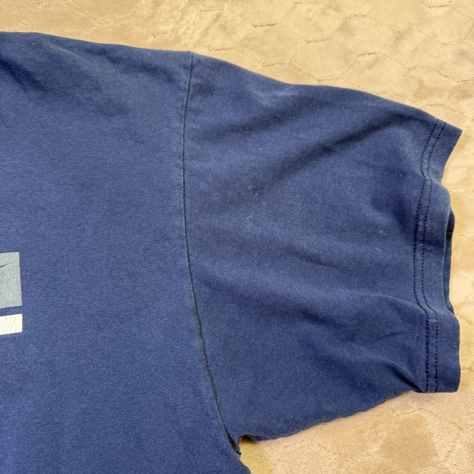 VTG Nike Y2K 00s Classic Essential Shirt Sz XL Worn Faded Cut Tag See Pics gallery