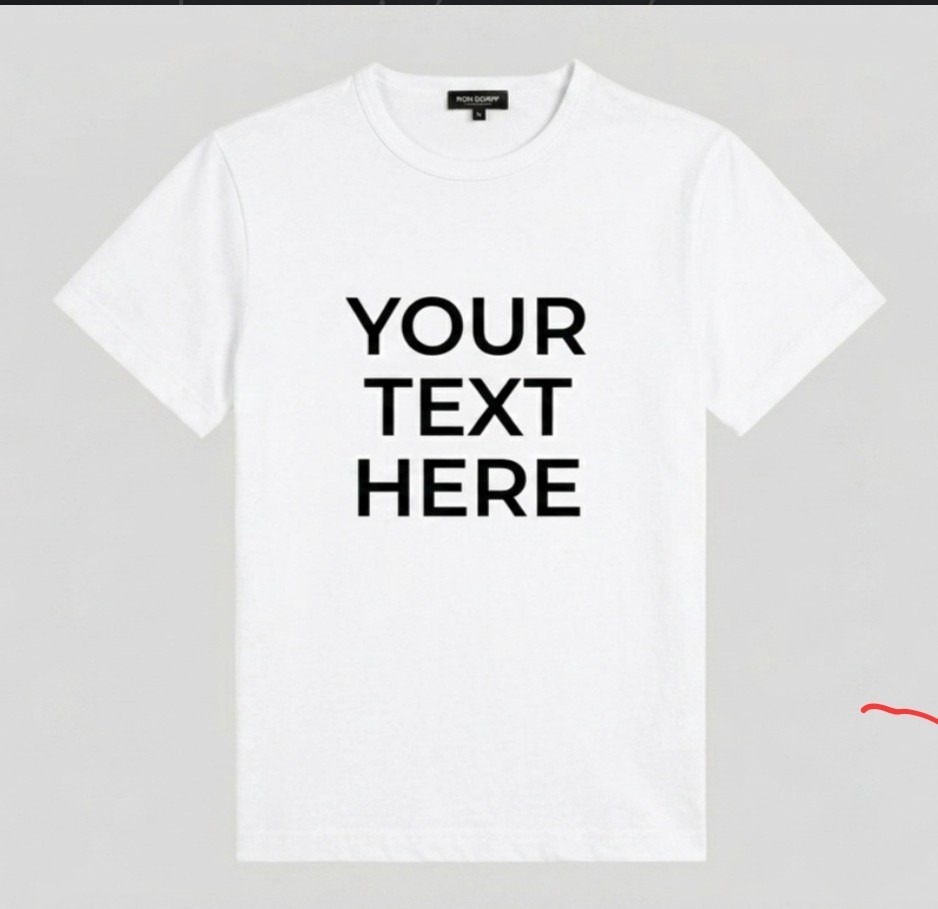 Customize-It Tee Unisex Personalized T-Shirts Add Your Own Logo, Photo, or Text gallery