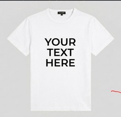 Customize-It Tee Unisex Personalized T-Shirts Add Your Own Logo, Photo, or Text