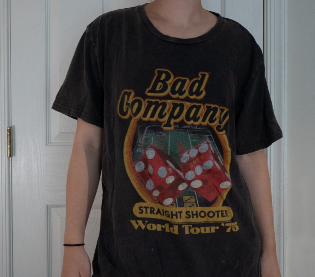 Bad Company World Tour ’75 XL Wrangler Concert Tee
