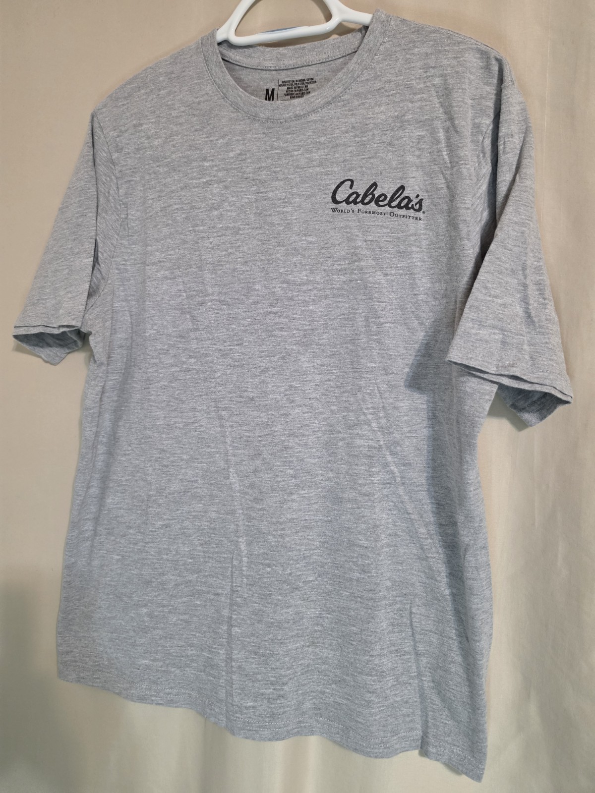 Men's Grey Short Sleeve T-Shirt By Cabelas Never Leave Home Without Your Wingman gallery