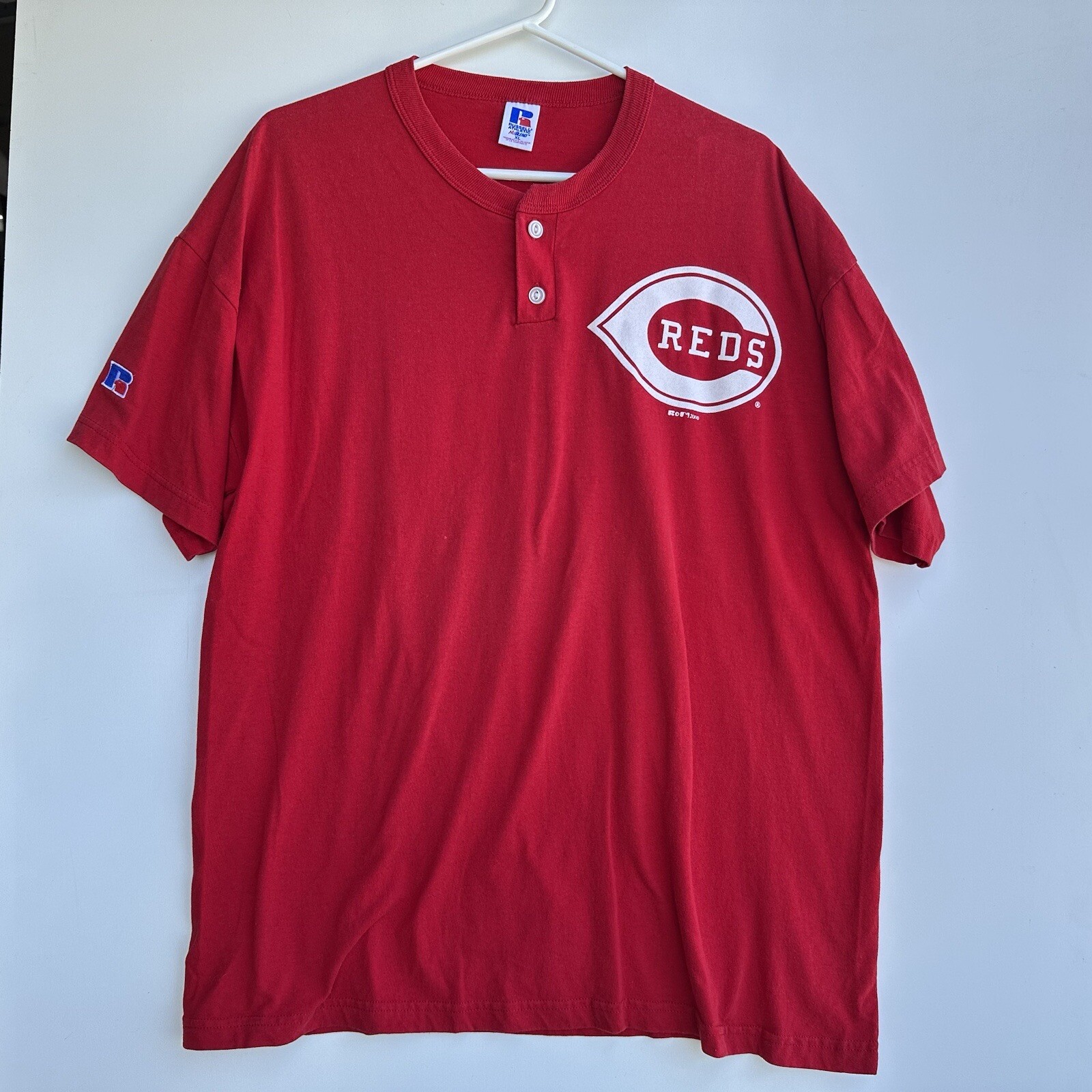 Vtg Russell Athletic Cincinnati Reds 2000 Jersey T-Shirt Sz XL MLB Good Shape gallery