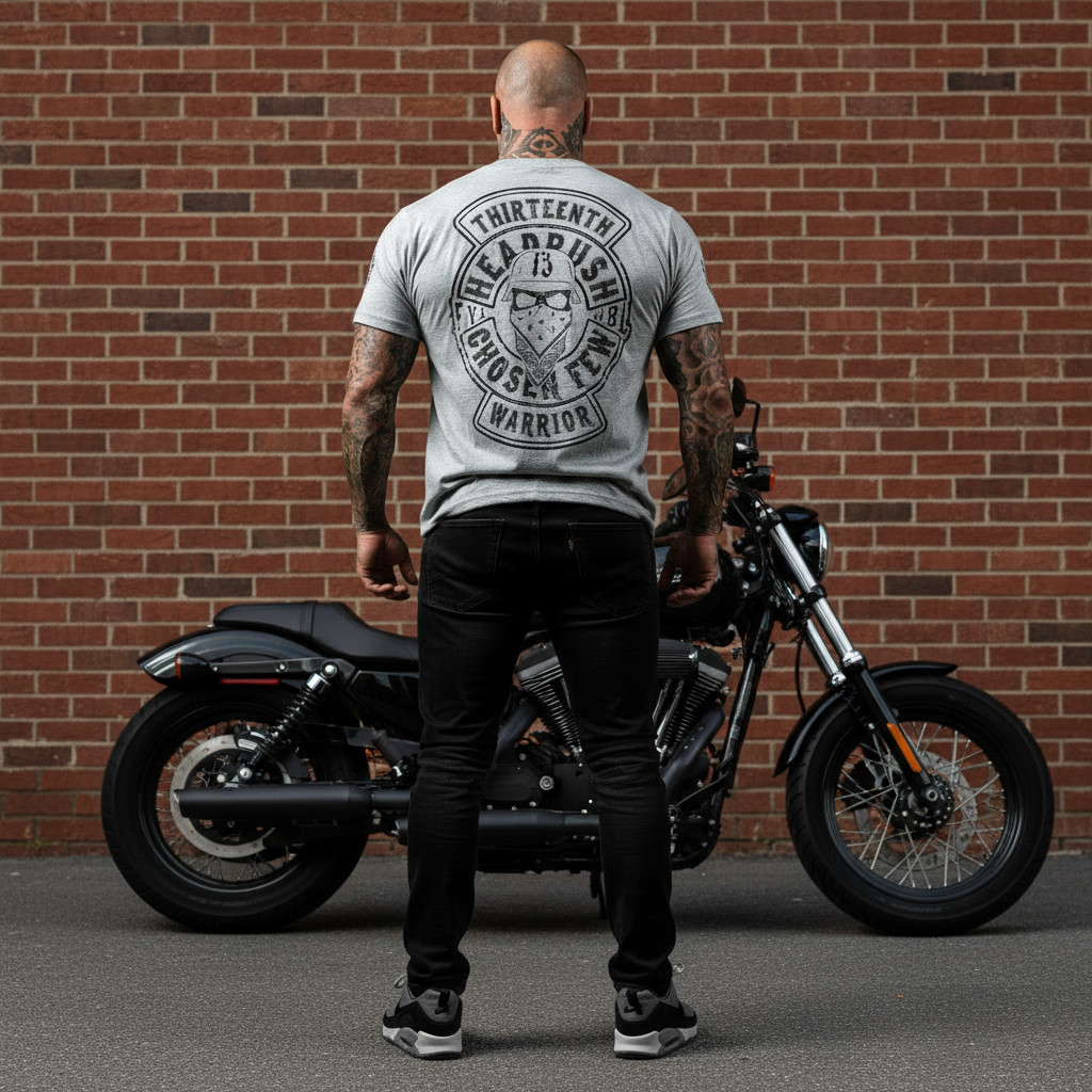 *HEADRUSH* (Heather Grey) ~Thirteenth Warrior~ Short Sleeve T-Shirts gallery
