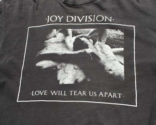 Joy Division Love Will Tear Us Apart unisex black t-shirt QT3401