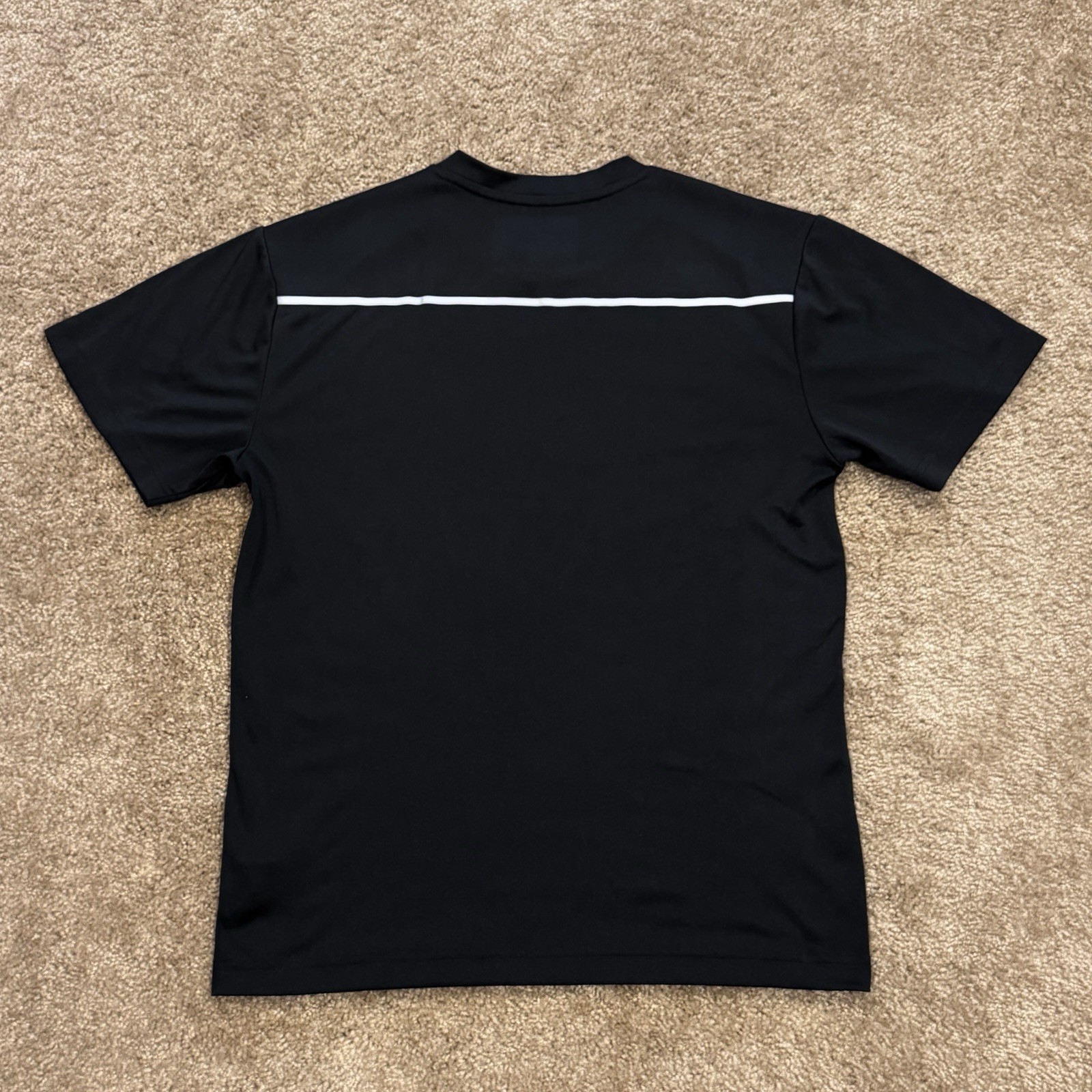 Reebok Active Athletic Gym Polyester Short Sleeve T-Shirt Mens Small Black gallery
