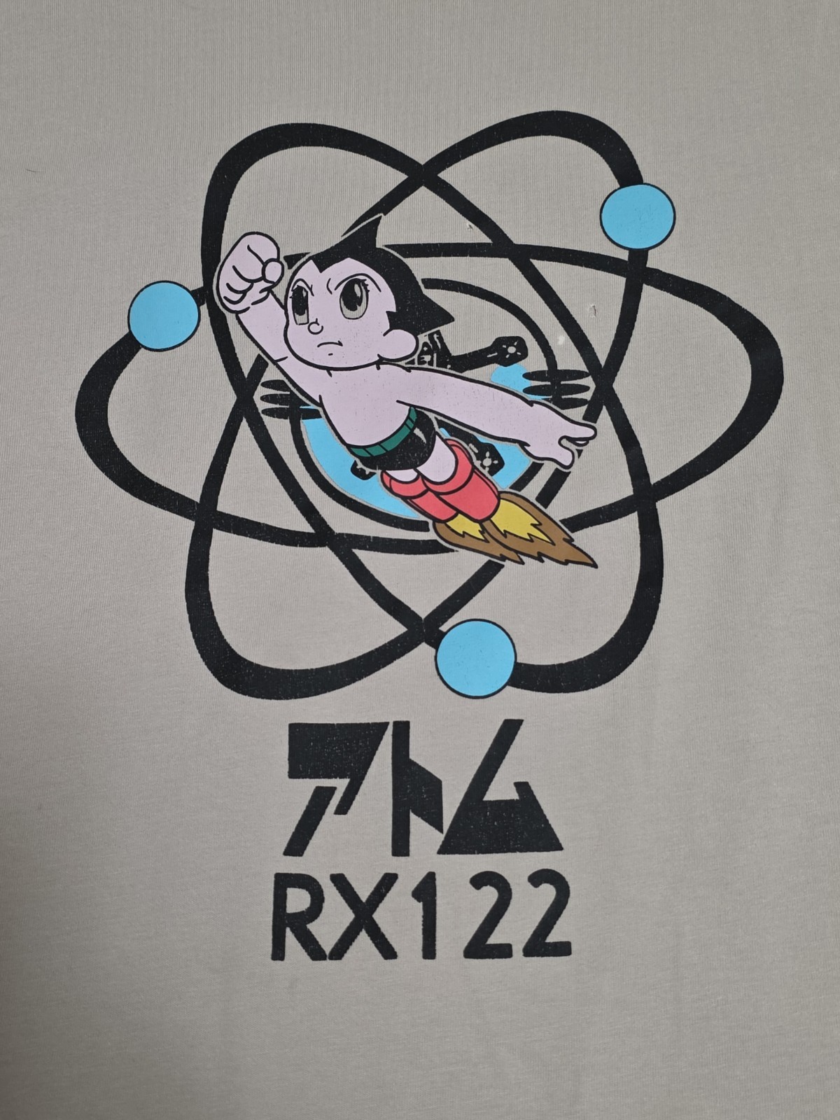Rotorx Astro Boy RX 122 Anime Beige Tshirt Large gallery