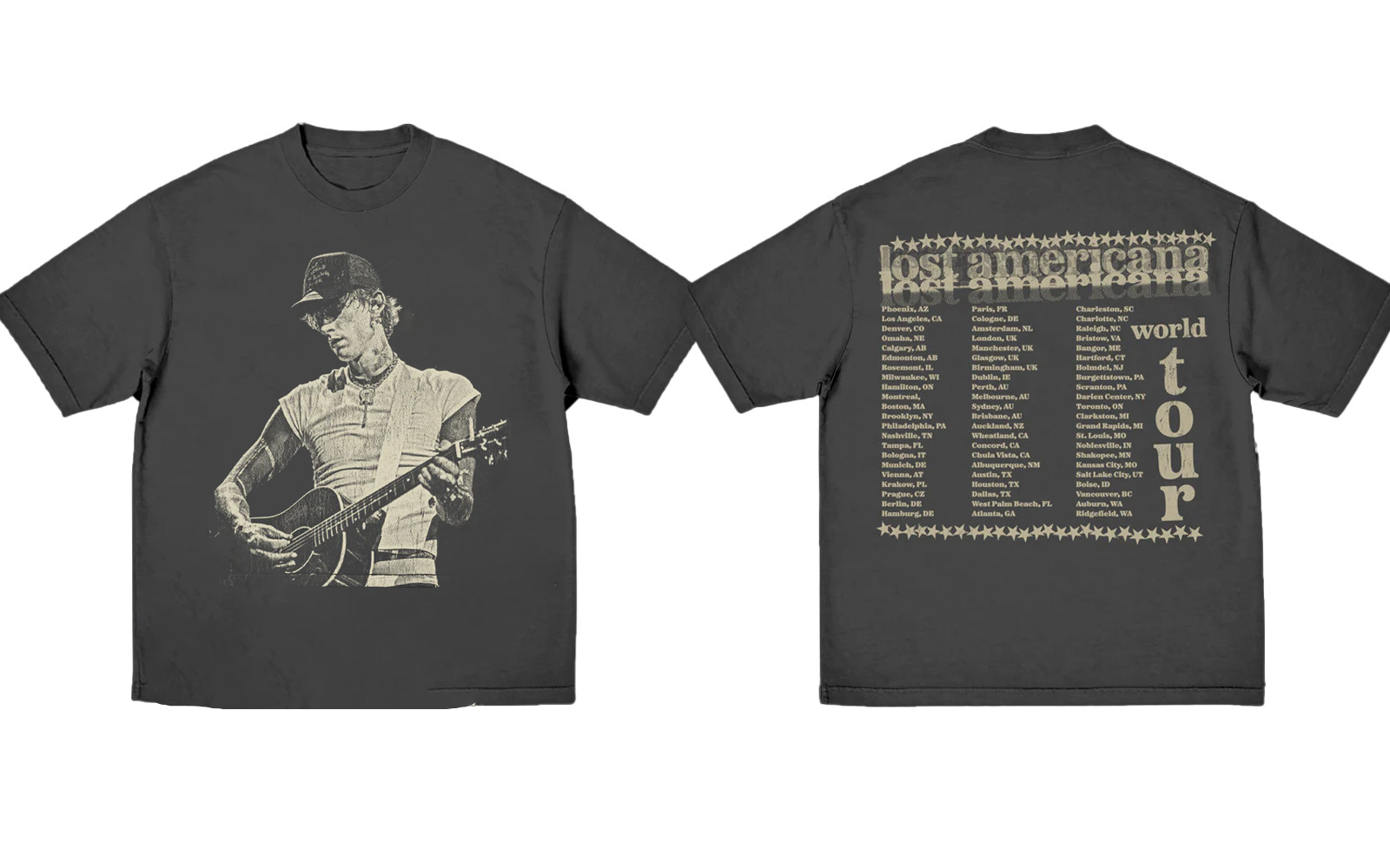 MGK Lost Americana Tour 2026 Music Fan Graphic Shirt