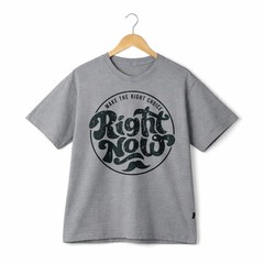 Make The Right Choice Right Now Slogan Graphic T-Shirt Motivational Street Style
