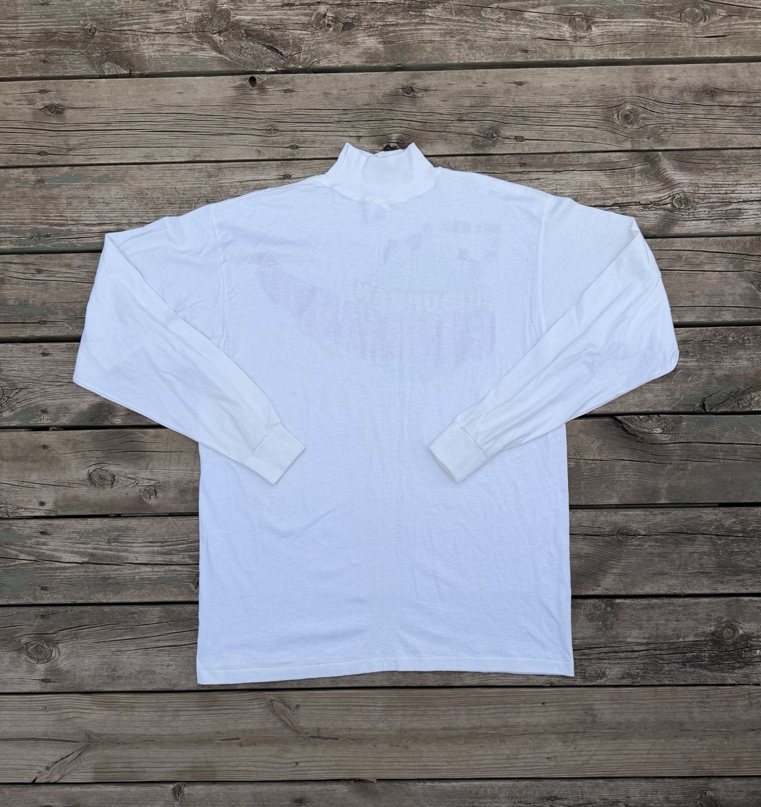 Vintage 1991 Hulk Hogan Suburban Commando White XL Long Sleeve Tee. Movie Promo gallery