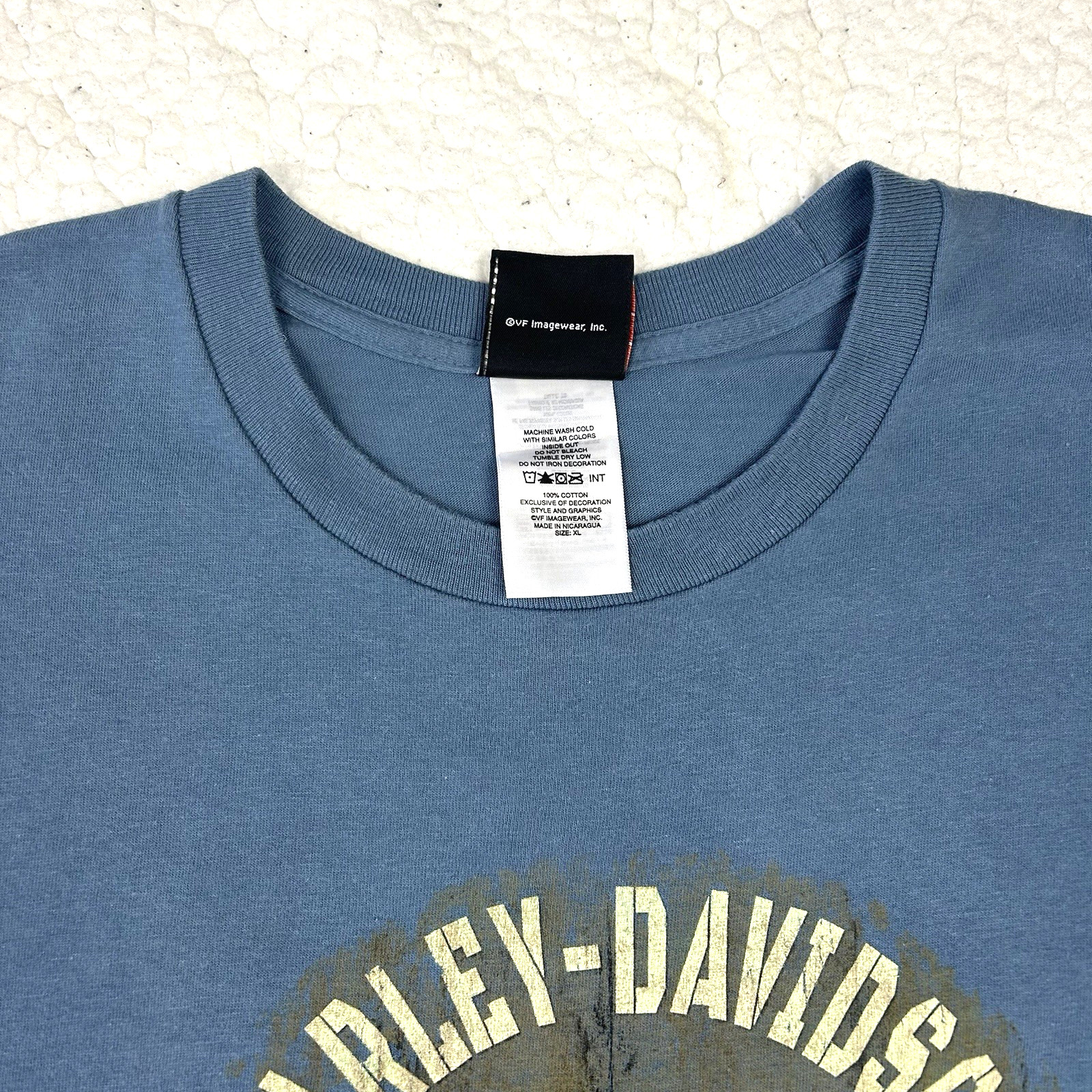 HARLEY DAVIDSON T Shirt Mens XL Blue Grand Canyon Sedona AZ Motorcycle Biker gallery