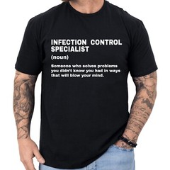 Infection Control Specialist Definition T-shirt Profession Shirt Men & Women