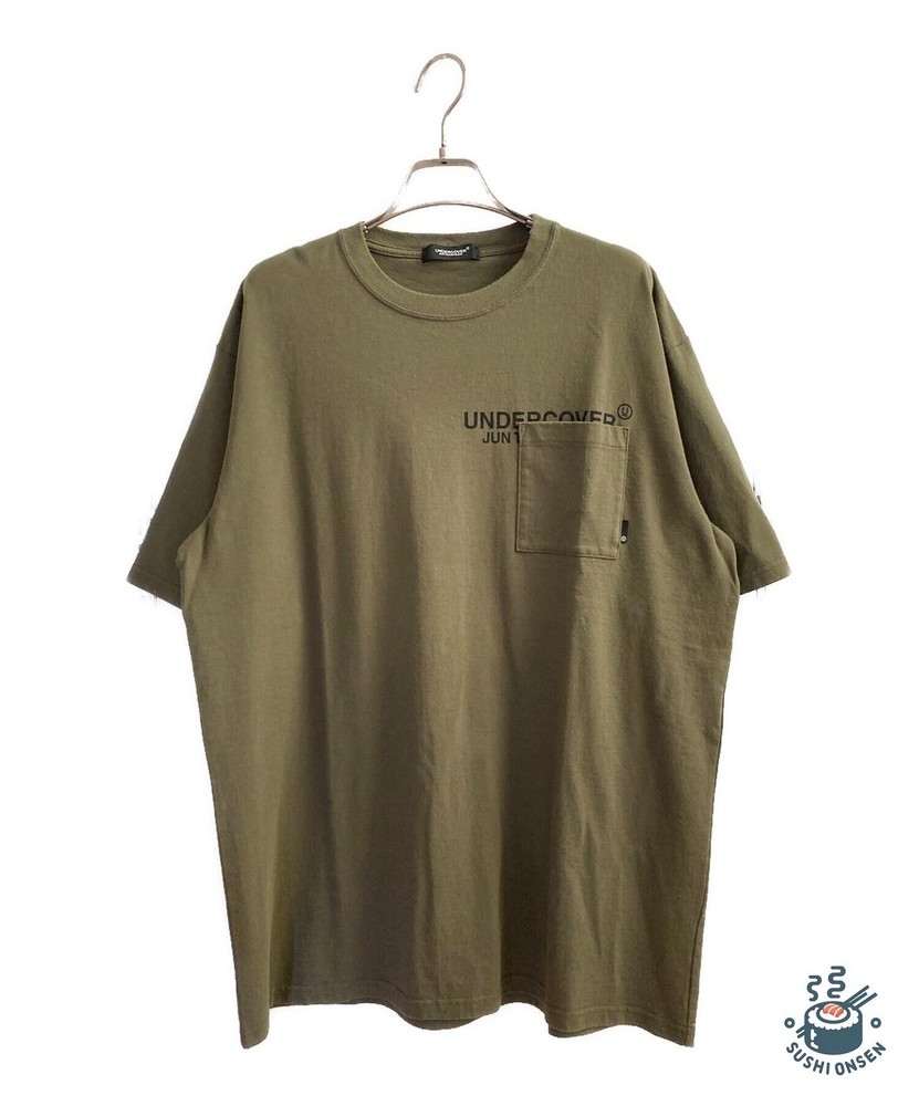 UNDERCOVER Pocket T-shirt Size: 4 Olive Men UC1E9812