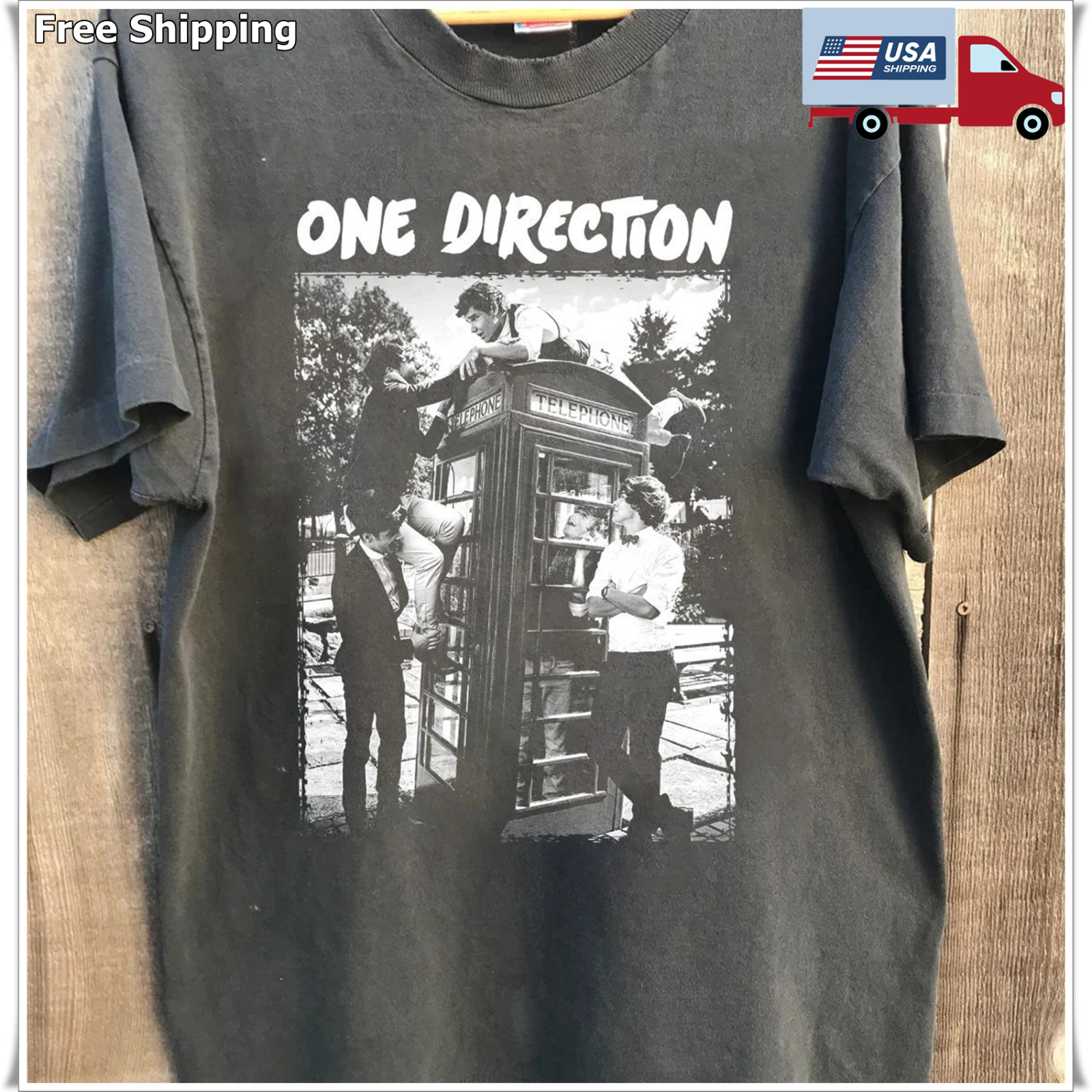 Vintage One Direction Album Shirt, One Direction Concert Tour Shirt,Size S-5XL gallery