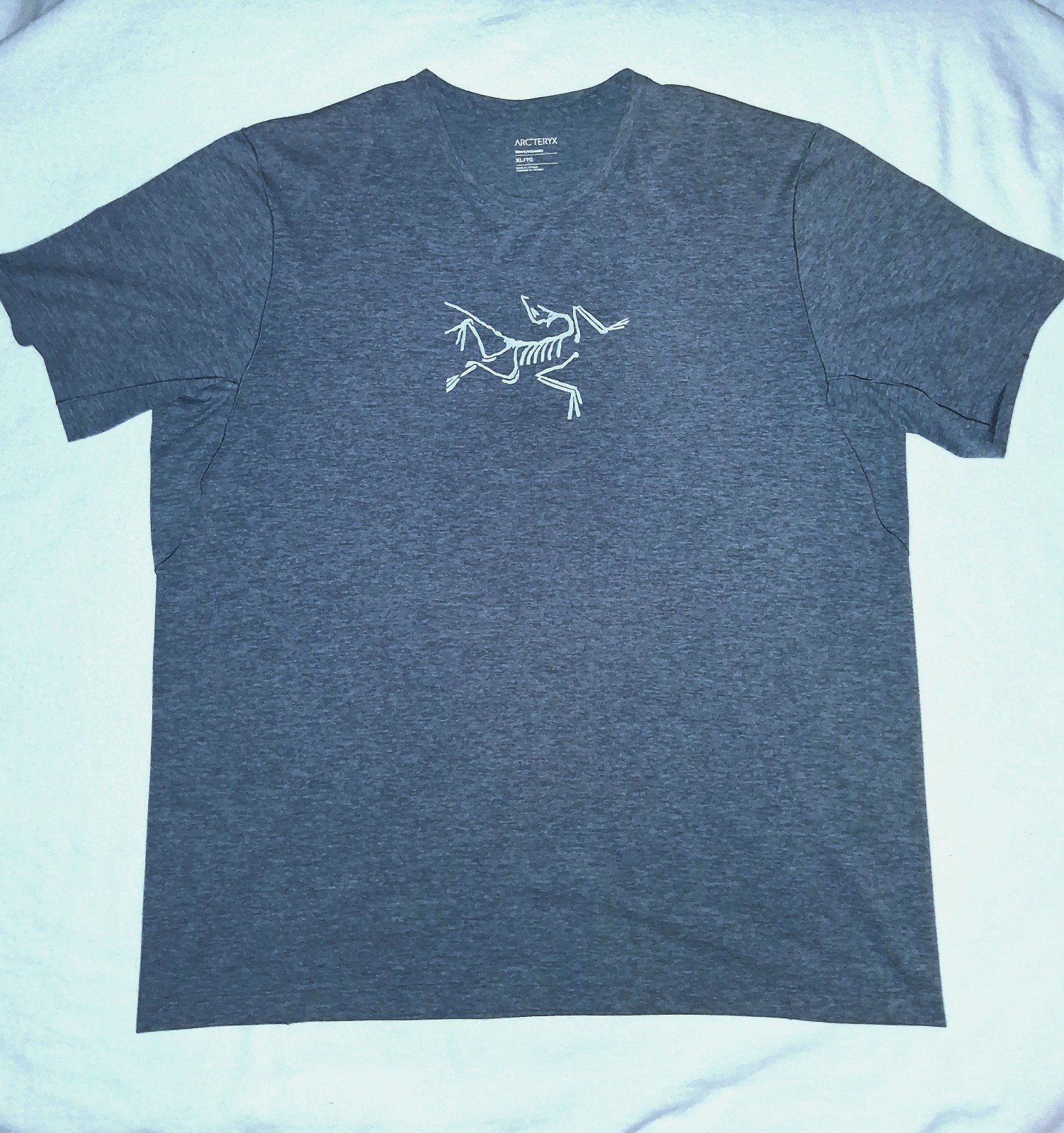 Arcteryx Cormac Logo SS T-Shirt Men’s Size XLarge Gray Excellent Condition !!! gallery