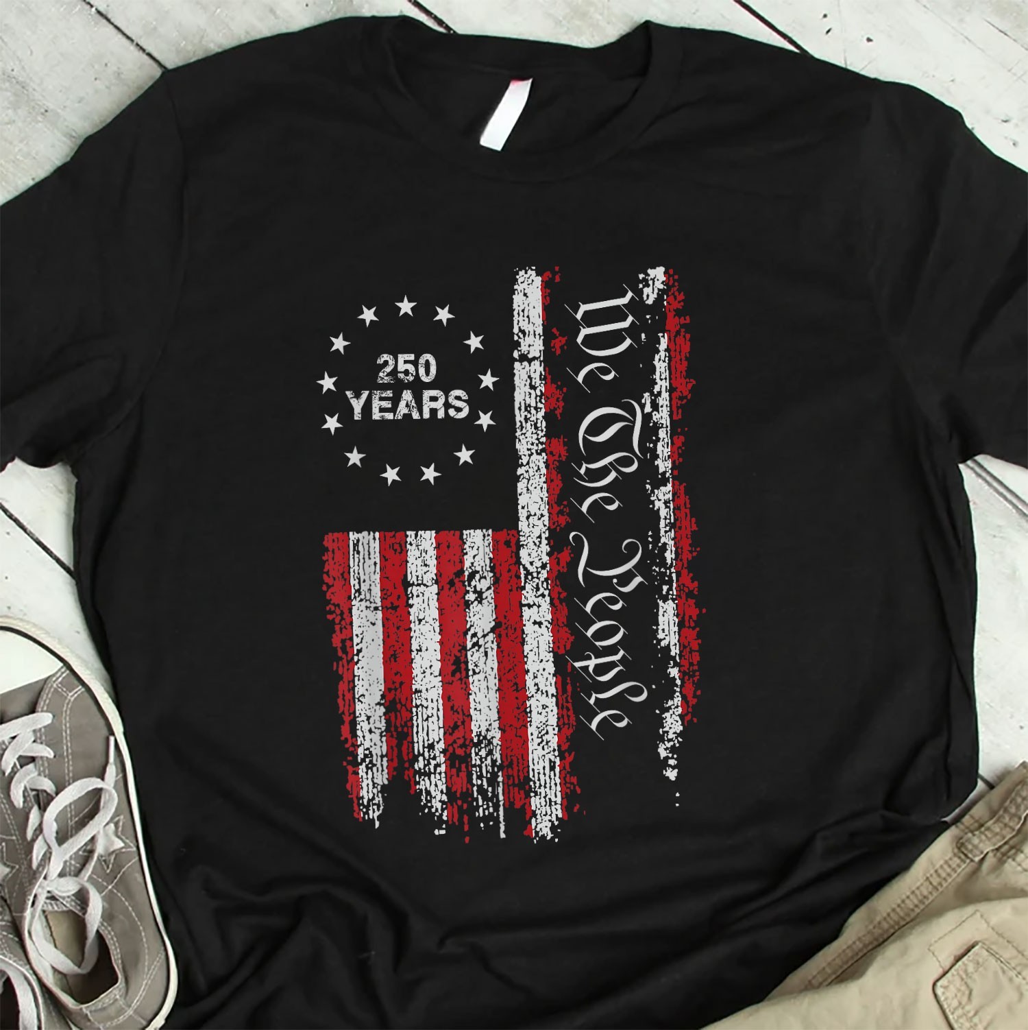 250 Years America Freedom Anniversary Independence Day Patriotic T-Shirt gallery