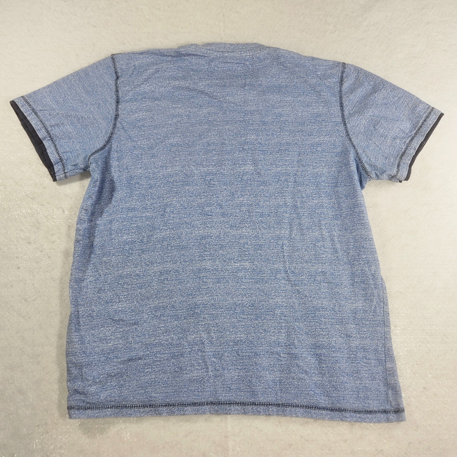 MODERN CULTURE T Shirt Mens Large Blue Black Outline Crew Neck Basic Classic gallery