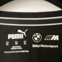 Puma BMW MMS Motorsport Statement Graphic Mens Tee T-Shirt Size XL