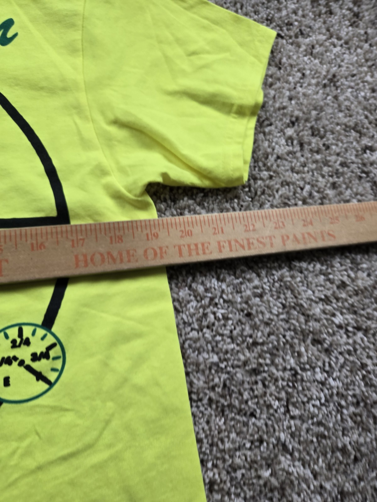 Drake 'Assassination Vacation T-shirt Medium Neon Yellow 2019 World Tour gallery